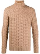 Circolo 1901 Cable-knit Sweatshirt - Neutrals