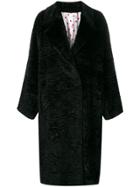 Vivetta Oversized Mid-length Coat - Black