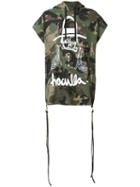 Haculla - Camouflage Print Shortsleeved Hoodie - Men - Cotton - Xs, Green, Cotton