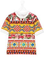 Dolce & Gabbana Kids Mambo Print T-shirt, Toddler Girl's, Size: 2 Yrs