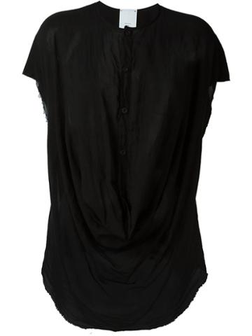 Rooms By Lost And Found Draped Shortsleeved Shirt