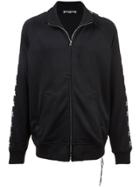 Mastermind Japan Skull Tape Track Top - Black