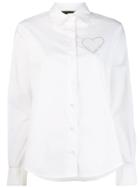 Love Moschino Heart Logo Shirt - White