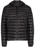Cp Company Logo Embroidered Padded Jacket - Black