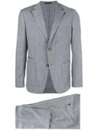 Z Zegna Two Piece Slim-fit Suit - Grey