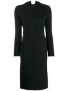 Alaïa Pre-owned '2000s Piped Seam Dress - Black