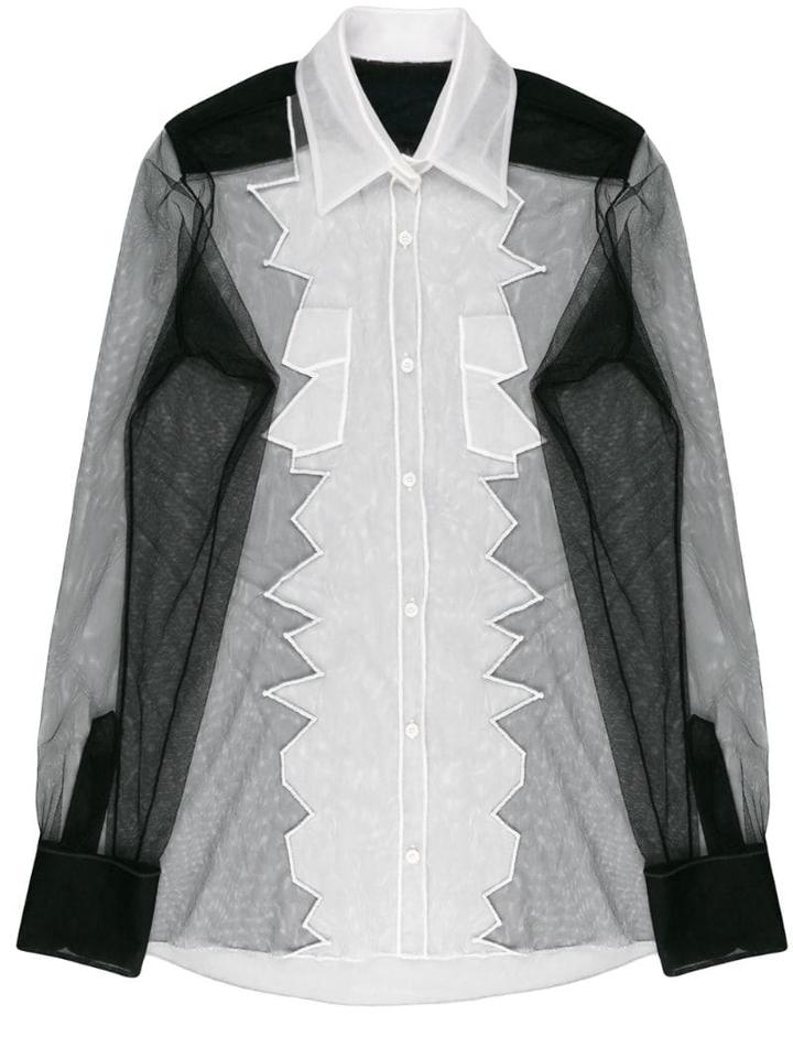 Viktor & Rolf Sheer Shirt - Black