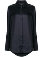 Victoria Victoria Beckham Long-sleeve Fitted Shirt - Black