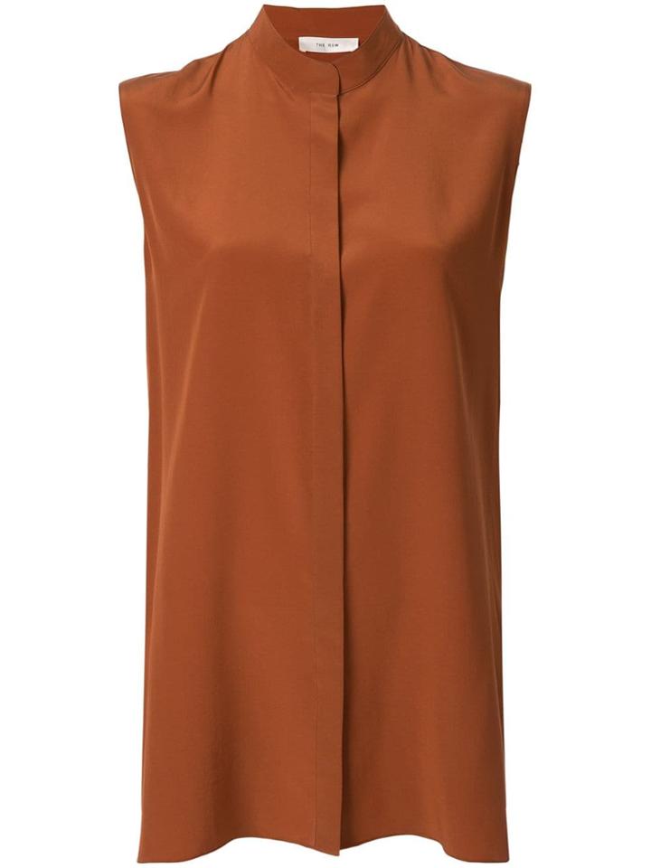 The Row Tara Top - Brown