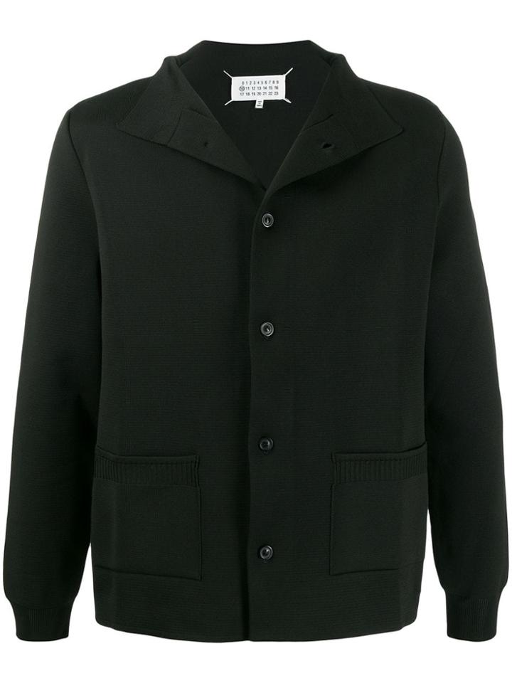 Maison Margiela Roll Neck Cardigan - Black