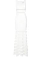 Gloria Coelho Tulle Panels Long Dress - 3221