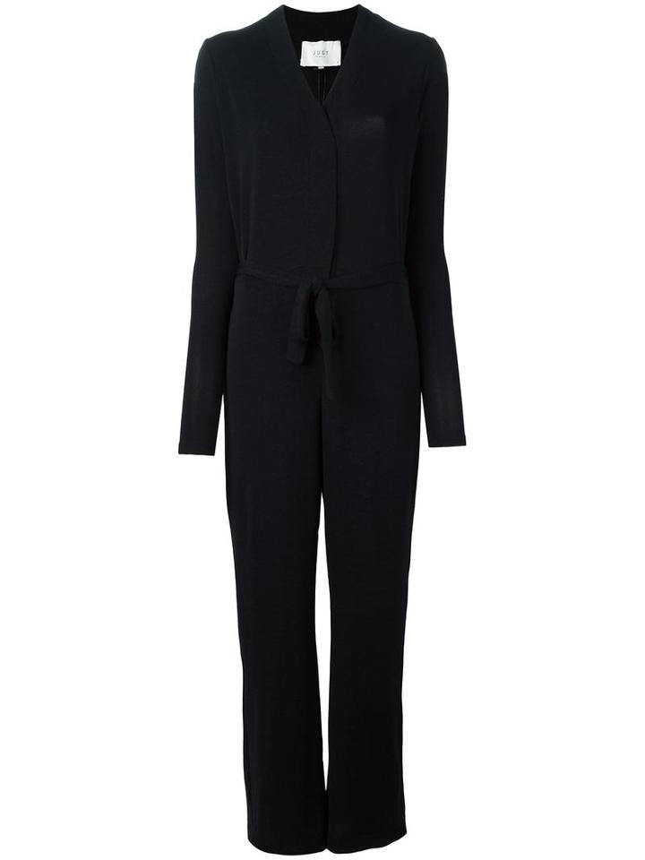 Just Female 'crowed' Jumpsuit, Women's, Size: Xs, Black, Nylon/spandex/elastane/lurex