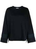 Peserico Bell Sleeves Sweatshirt - Blue