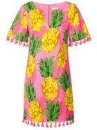 Trina Turk Pineapple Print Dress - Pink & Purple