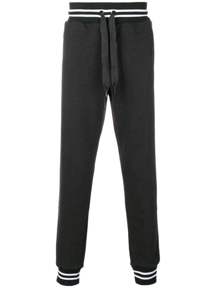 Dolce & Gabbana Elasticated Cuff Jogging Bottoms - Grey
