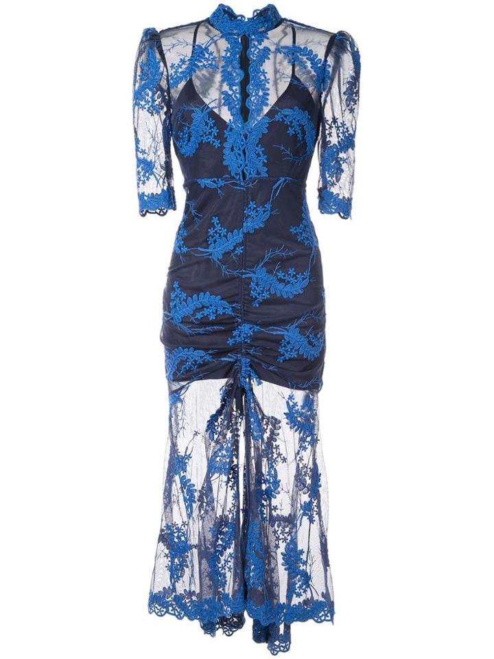 Alice Mccall Honeymoon Midi Dress - Blue