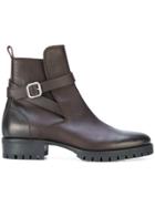 Dsquared2 Buckle Ankle Boots - Brown