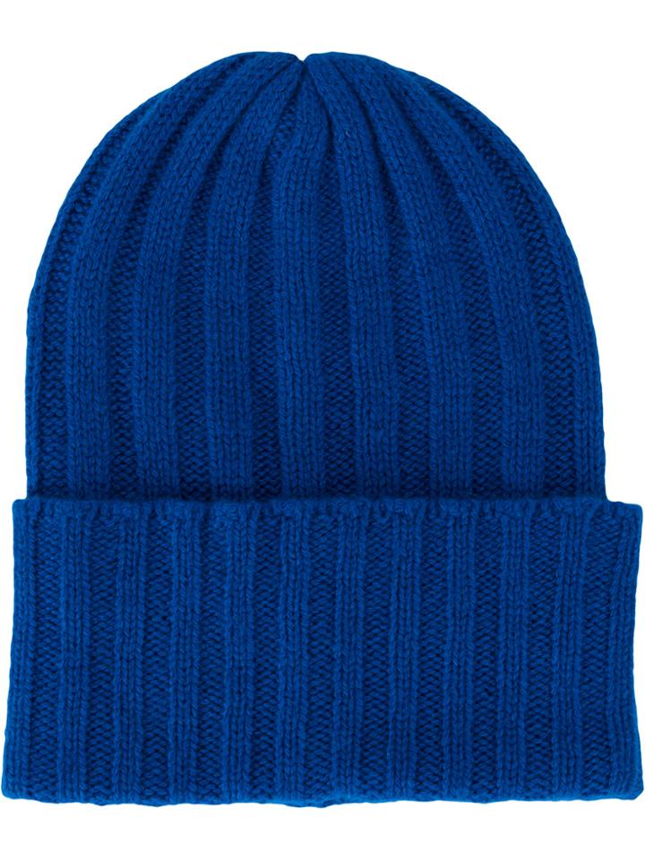 The Elder Statesman Knit Cap - Blue