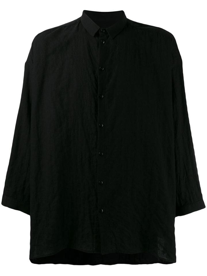 Toogood Crinkle Effect Shirt - Grey