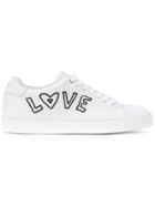 Paul Smith 'love' Low Top Sneakers - White