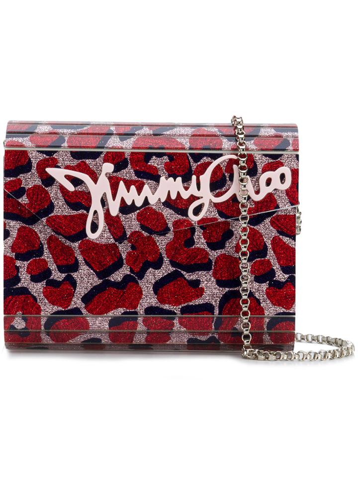 Jimmy Choo Candy Clutch - Red