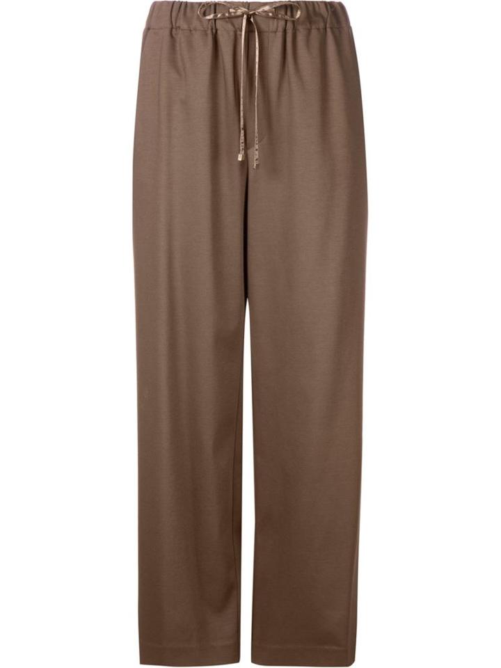 Astraet Drawstring Wide Leg Trousers