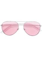 Retrosuperfuture Ideal Aviator Sunglasses - Pink