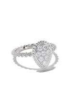 Boucheron 18kt White Gold Diamond Serpent Bohème Ring - Wg