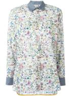 Paul Smith Floral Print Shirt, Women's, Size: 44, Cotton/cupro