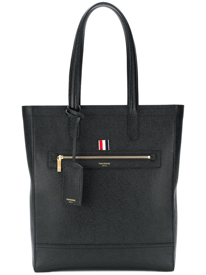 Thom Browne Structured Tote Bag - Blue