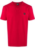 Ea7 Emporio Armani Logo Appliqué T-shirt - Red
