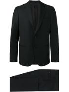 Caruso Single-breasted Formal Suit - Blue