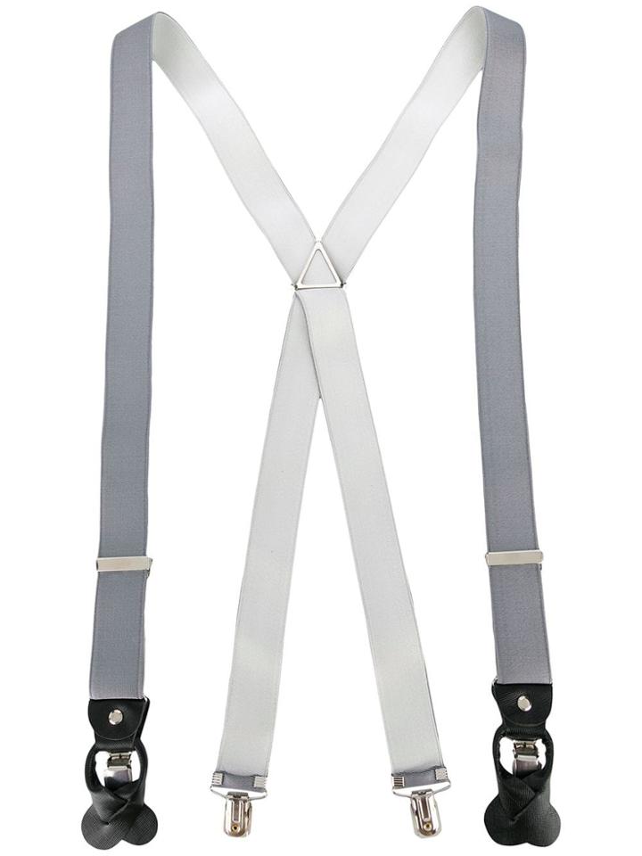 Fefè Elasticated Classic Braces - Grey
