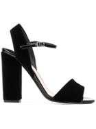 The Seller Classic High Sandals - Black