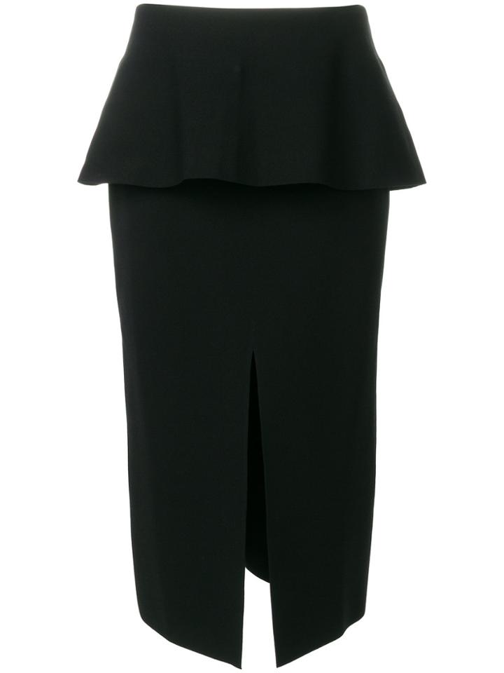 Proenza Schouler Front-slit Pencil Skirt - Black