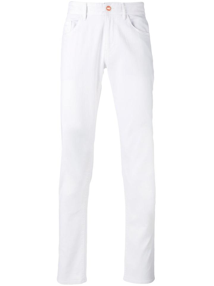 Pt05 - Straight-leg Jeans - Men - Cotton/spandex/elastane - 34, White, Cotton/spandex/elastane