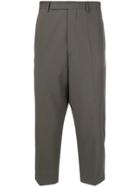 Rick Owens Astaires Cropped Trousers - Grey
