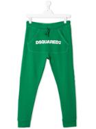 Dsquared2 Kids Tapered Jogging Bottoms - Green