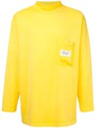 Ground Zero Turtle-neck Long Sleeve Top - Yellow