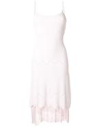 Chanel Pre-owned Lace Sleeveless One Piece Dresses - White