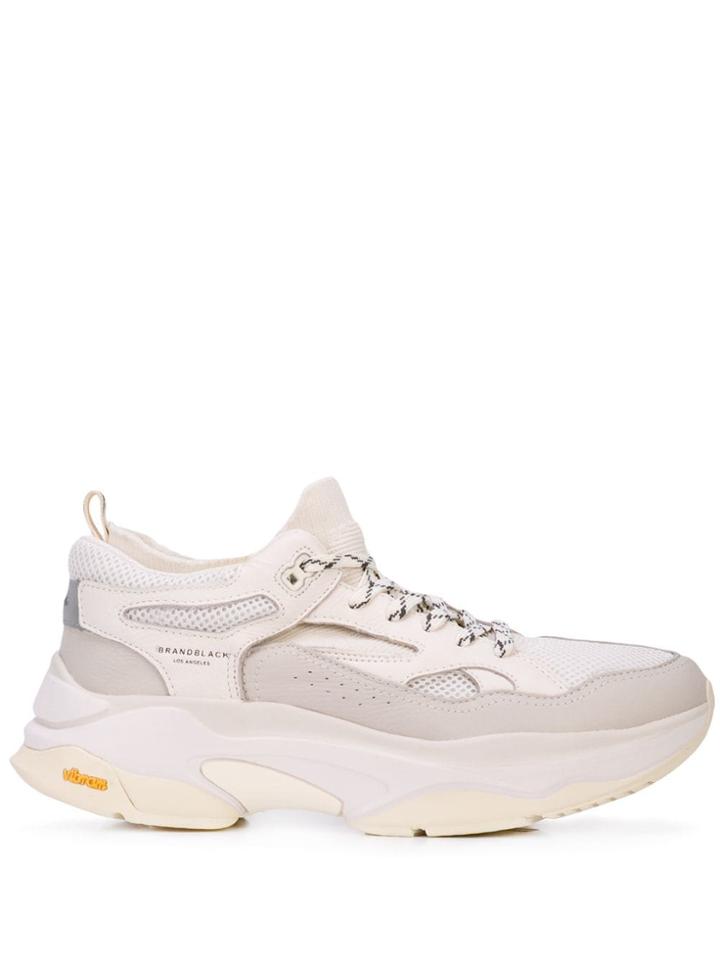Brandblack Platform Sole Sneakers - White