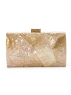 Serpui Mother Of Pearl Clutch