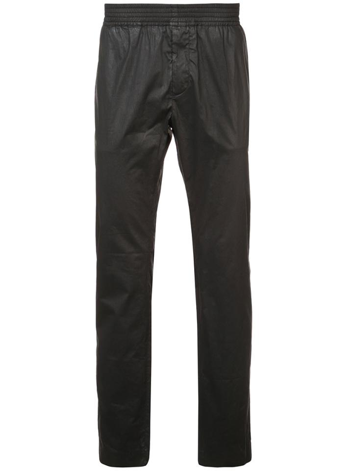 Alyx Straight-leg Textured Trousers - Black