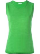 P.a.r.o.s.h. Classic Tank Top, Women's, Size: Xs, Green, Silk/spandex/elastane
