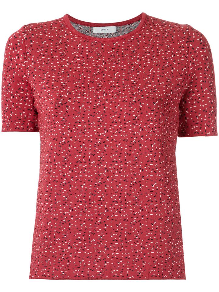 Egrey - Knit Top - Women - Polyamide/spandex/elastane/viscose - P, Red, Polyamide/spandex/elastane/viscose