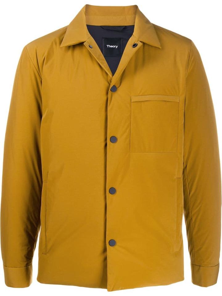 Theory Button-up Jacket - Neutrals