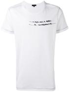 Ann Demeulemeester Grise - Printed T-shirt - Men - Cotton - L, White, Cotton