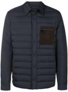 Ermenegildo Zegna Quilted Shirt Jacket - Blue