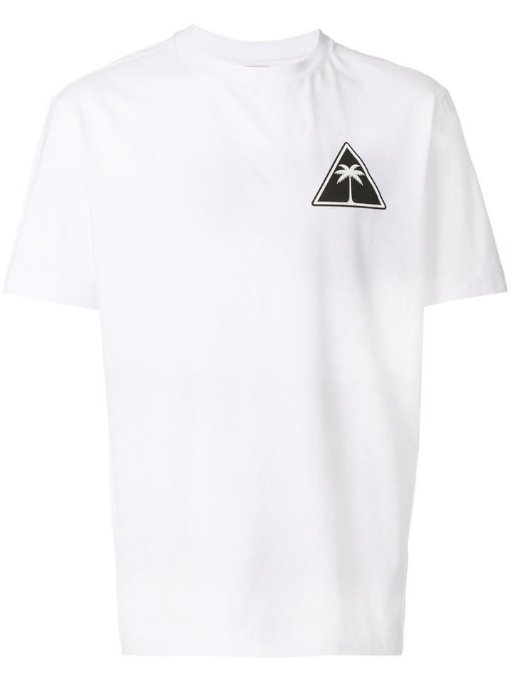 Palm Angels - Rear Print T-shirt - Men - Cotton - M, White, Cotton
