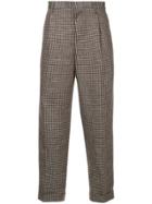 Kolor Houndstooth Trousers - Red